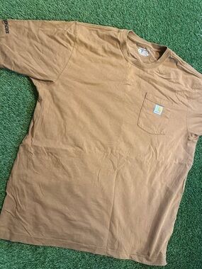 Carhartt X Snap On Tools Brown Pocket Tee